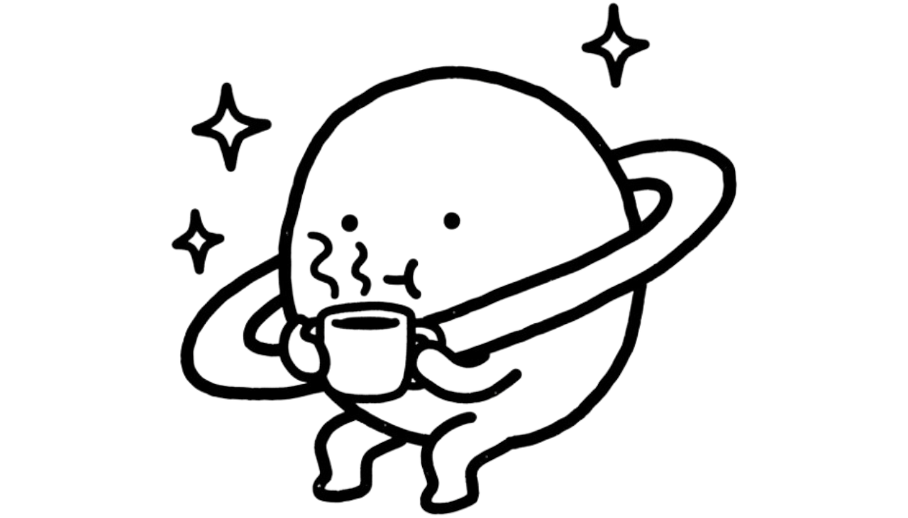 차 마시는 행성 로고